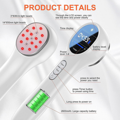 Nerivoa™ Neuropathy Cold Laser Therapy Device (FDA Approved Technology)
