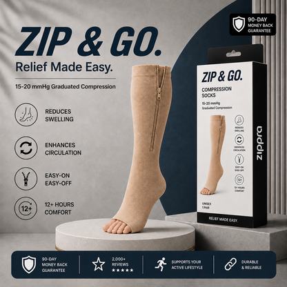 ZIPPRA COMPRESSION SOCKS