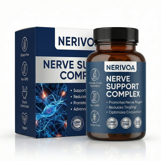 Nerivoa™ Nerve Support Complex (“Maximum Strength – 7 Clinically Proven Ingredients”)