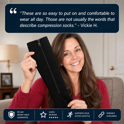 Nerivoa™ Zip & Go Compression Socks