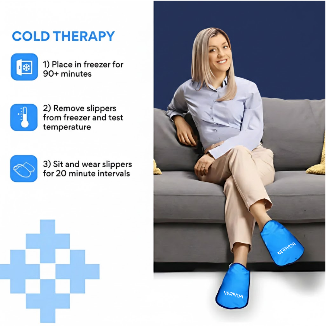 Neuropathy Hot & Cold Therapy Slippers
