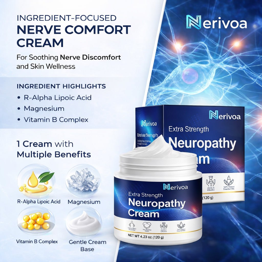 Nerivoa Neuro+ Pain Relief Cream